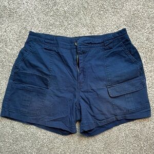Navy Cargo Shorts